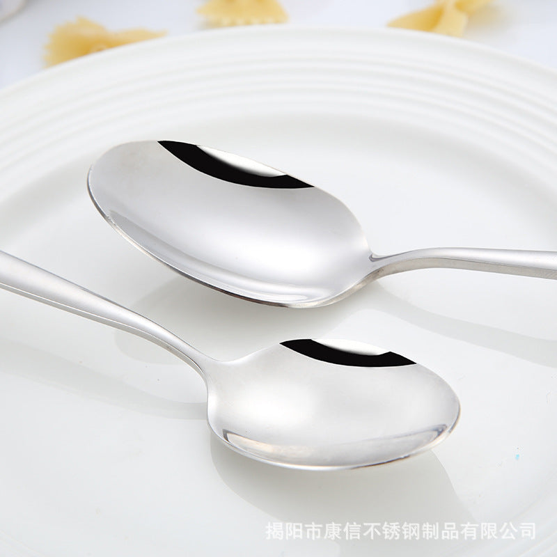 Factory direct sales 304 high-quality stainless steel knife, fork and spoon dinnerware set flatware  set