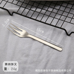 Thick Handle Flatware Stainless Steel Luxury Restaurant Cutlery Sets