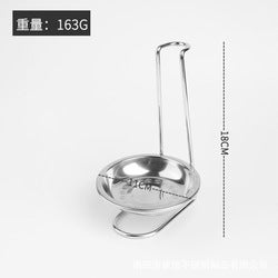 Spoon Rest Holder Stainless Steel Vertical Saving Soup Ladles Holders Restaurant Buffet Utensil Equipment