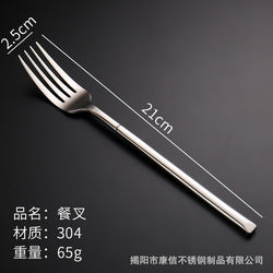 304 Utensis Mirror Polish Piece Flatware 4pcs Knife Fork and Spoon Gold Plated Silver Stainless Steel Low MOQ Elegant Camping