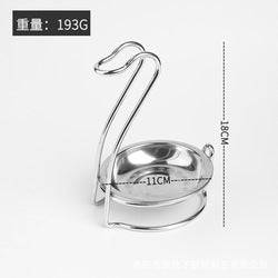 Spoon Rest Holder Stainless Steel Vertical Saving Soup Ladles Holders Restaurant Buffet Utensil Equipment