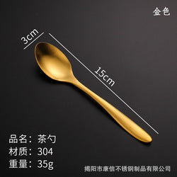 Stainless Steel 304 High Quality Sand Polish Plating tableware set cutlery set