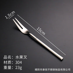 304 Utensis Mirror Polish Piece Flatware 4pcs Knife Fork and Spoon Gold Plated Silver Stainless Steel Low MOQ Elegant Camping