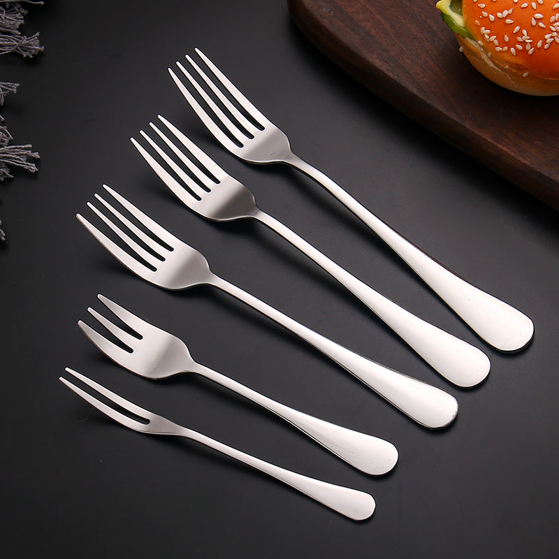 26pcs Silver Classic Stainless Steel Tableware set cutlery set