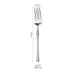 2024 New Products 304 SUS Wedding Spoons Fork Knife Mirror Luxury Flatware Set Silverware