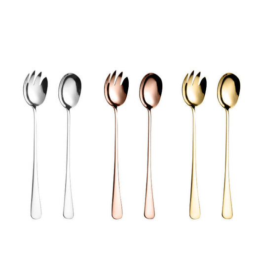 Most Selling Product Brass salad server Kitchenware Tabletop Silverware Salad Spoon Best Seller with excellent quality