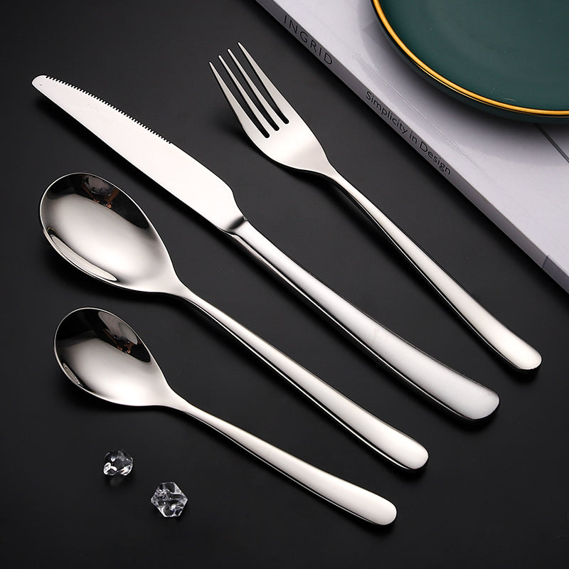 Hot sale European style Western stainless steel tableware set