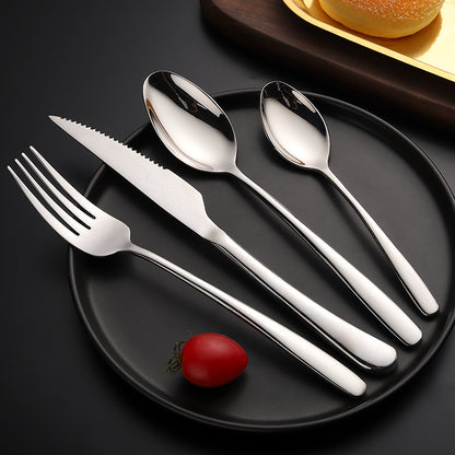 High Quality Stainless Steel 304 kitchen Tableware Sets Cutlery Sets Kitchen Accessories