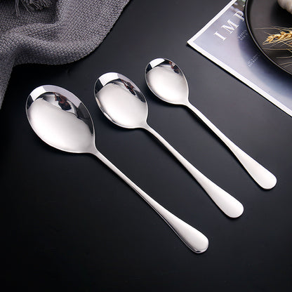 26pcs Silver Classic Stainless Steel Tableware set cutlery set