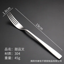 High quality 304 stainless steel tableware set cutlery set