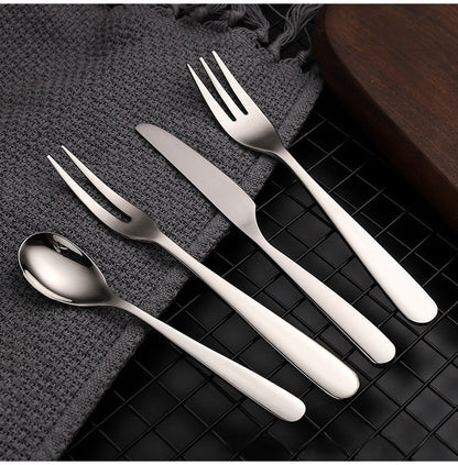 Kitchen cutlery sets luxury high quality Stainless Steel Spoon Fork Knife Cutlery Set for Hotel