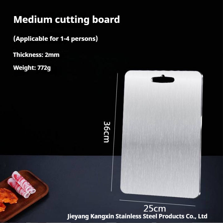 Pure titanium multi-size high-quality square cutting board chopping board for Kitchen