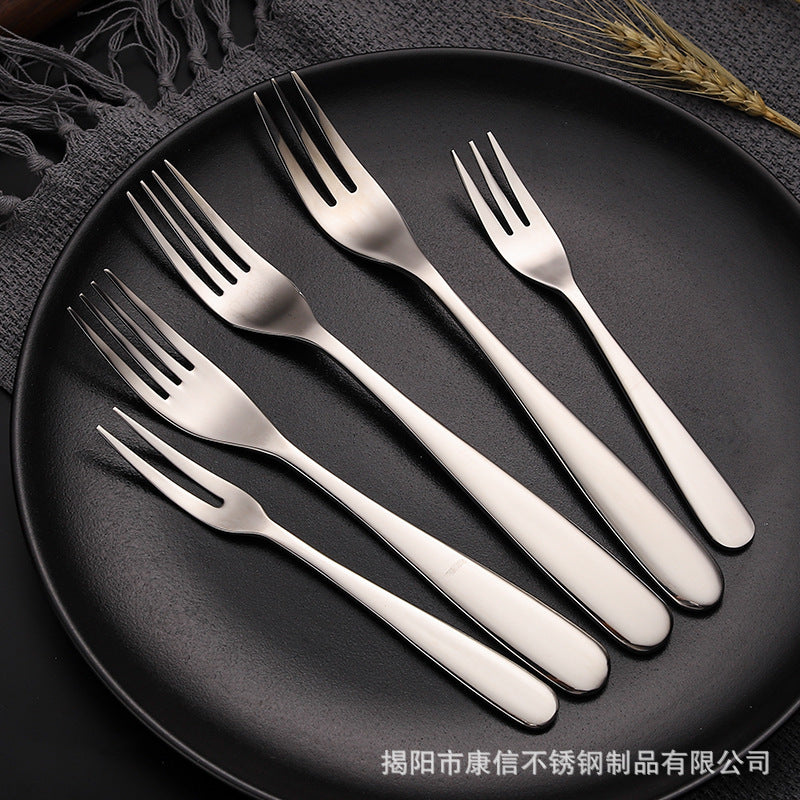 Kitchen cutlery sets luxury high quality Stainless Steel Spoon Fork Knife Cutlery Set for Hotel