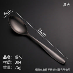 Stainless Steel 304 High Quality Sand Polish Plating tableware set cutlery set