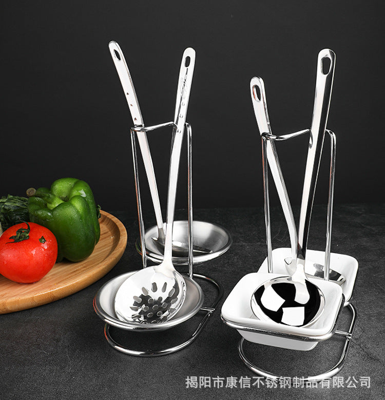 Hot Selling Stainless Steel Spoon Rest Spoon Rest Stainless Steel Kitchen utensil spoon soup ladle rest