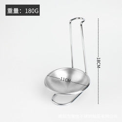 Spoon Rest Holder Stainless Steel Vertical Saving Soup Ladles Holders Restaurant Buffet Utensil Equipment