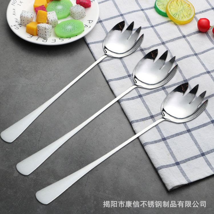 Most Selling Product Brass salad server Kitchenware Tabletop Silverware Salad Spoon Best Seller with excellent quality