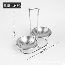 Spoon Rest Holder Stainless Steel Vertical Saving Soup Ladles Holders Restaurant Buffet Utensil Equipment