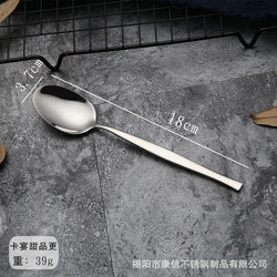 Factory direct sales 304 high-quality stainless steel knife, fork and spoon dinnerware set flatware  set