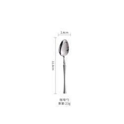 2024 New Products 304 SUS Wedding Spoons Fork Knife Mirror Luxury Flatware Set Silverware