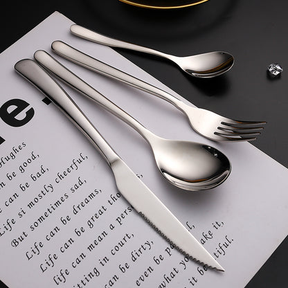 Hot sale European style Western stainless steel tableware set