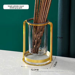 Household Japanese chopstick holder square chopstick cage detachable European style drain chopstick holder wholesale