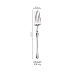 2024 New Products 304 SUS Wedding Spoons Fork Knife Mirror Luxury Flatware Set Silverware