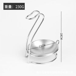 Spoon Rest Holder Stainless Steel Vertical Saving Soup Ladles Holders Restaurant Buffet Utensil Equipment