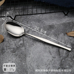 Factory direct sales 304 high-quality stainless steel knife, fork and spoon dinnerware set flatware  set