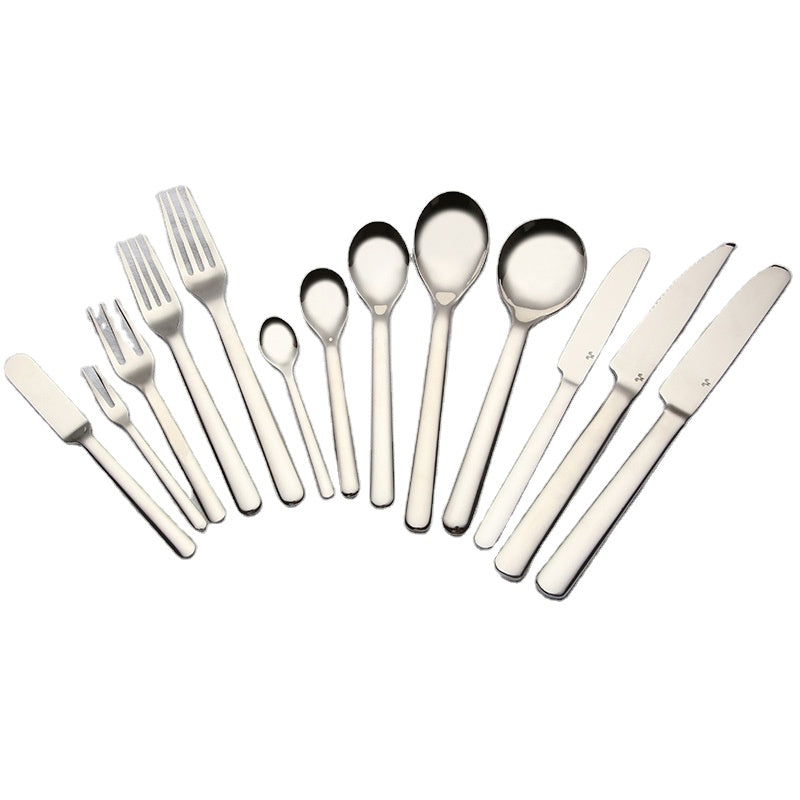 Thick Handle Flatware Stainless Steel Luxury Restaurant Cutlery Sets