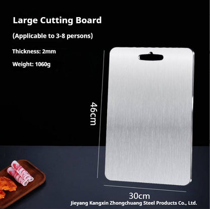 Pure titanium multi-size high-quality square cutting board chopping board for Kitchen